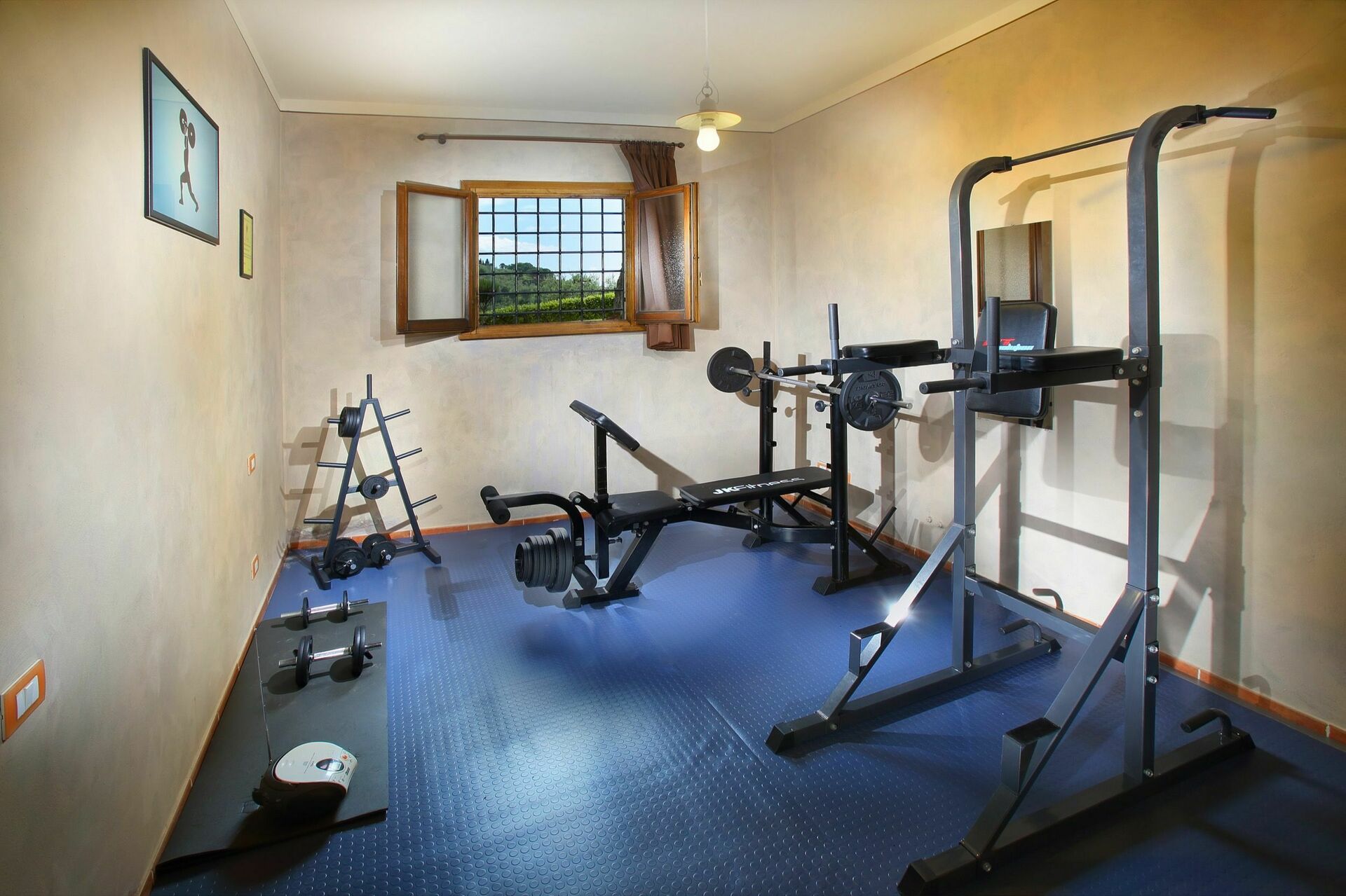 Villa Le Ferrette slaapkamer in Montecatini Terme