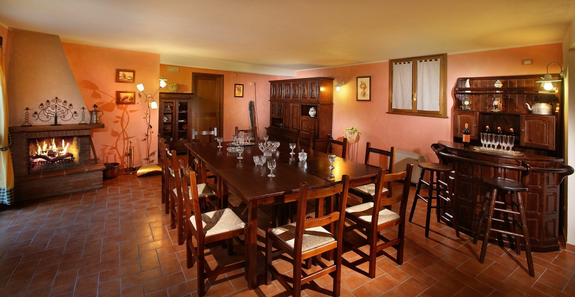 Villa Le Ferrette badkamer in Montecatini Terme