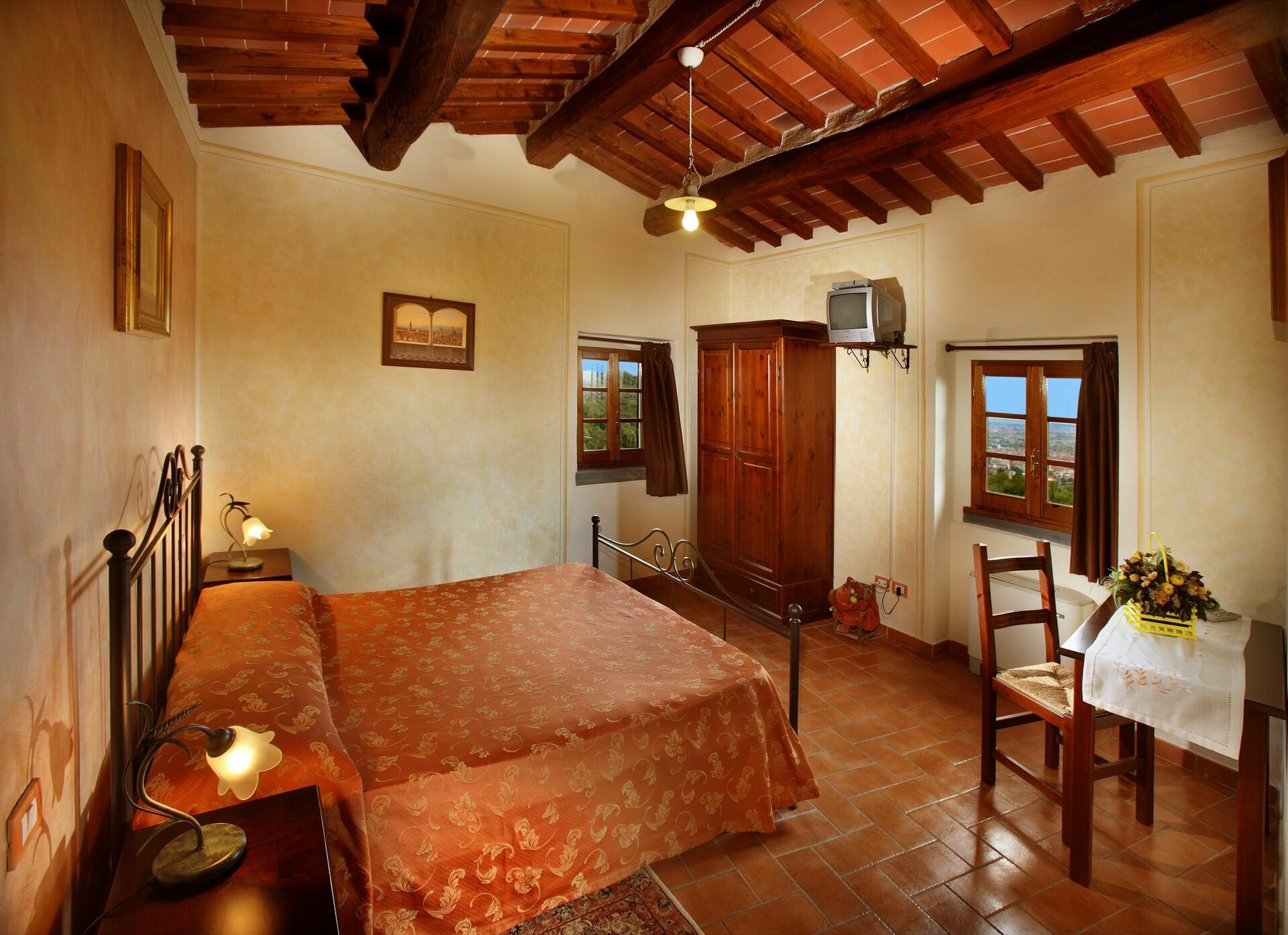 Villa Le Ferrette keuken in Montecatini Terme