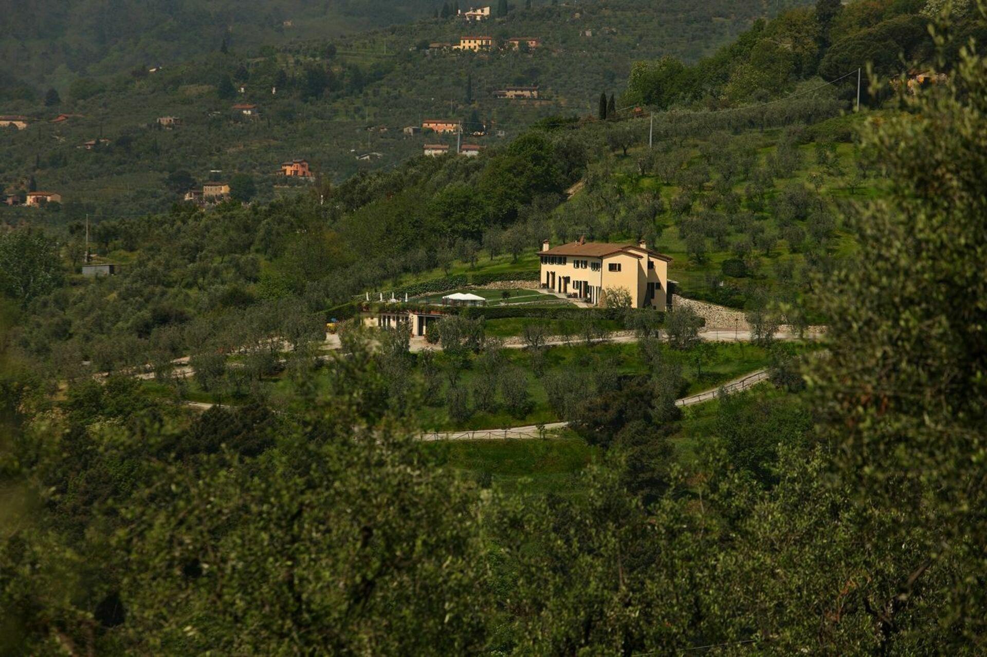Villa Le Ferrette keuken in Montecatini Terme