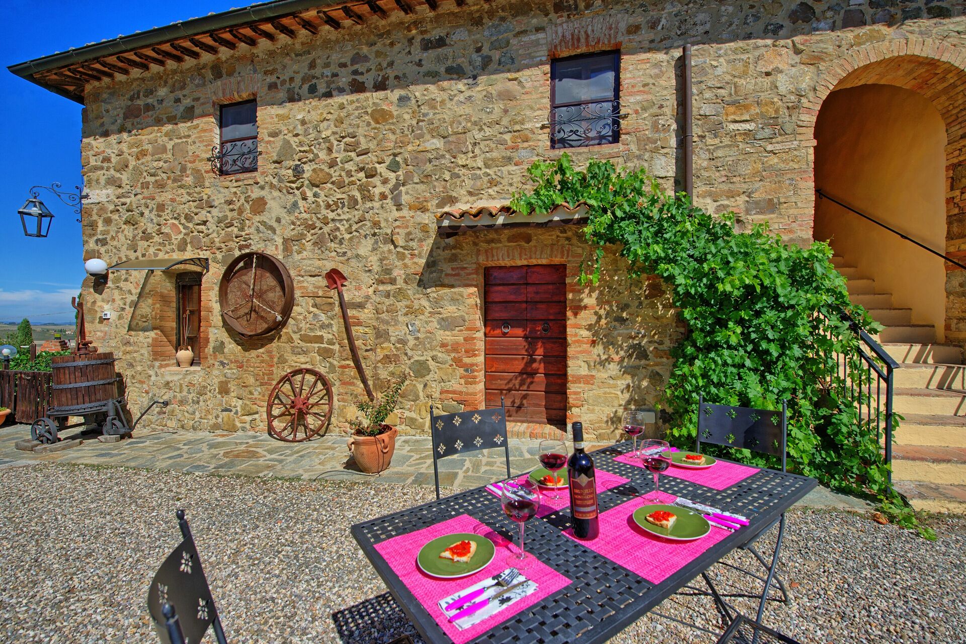 Cerretalta interieur in San Quirico D'orcia