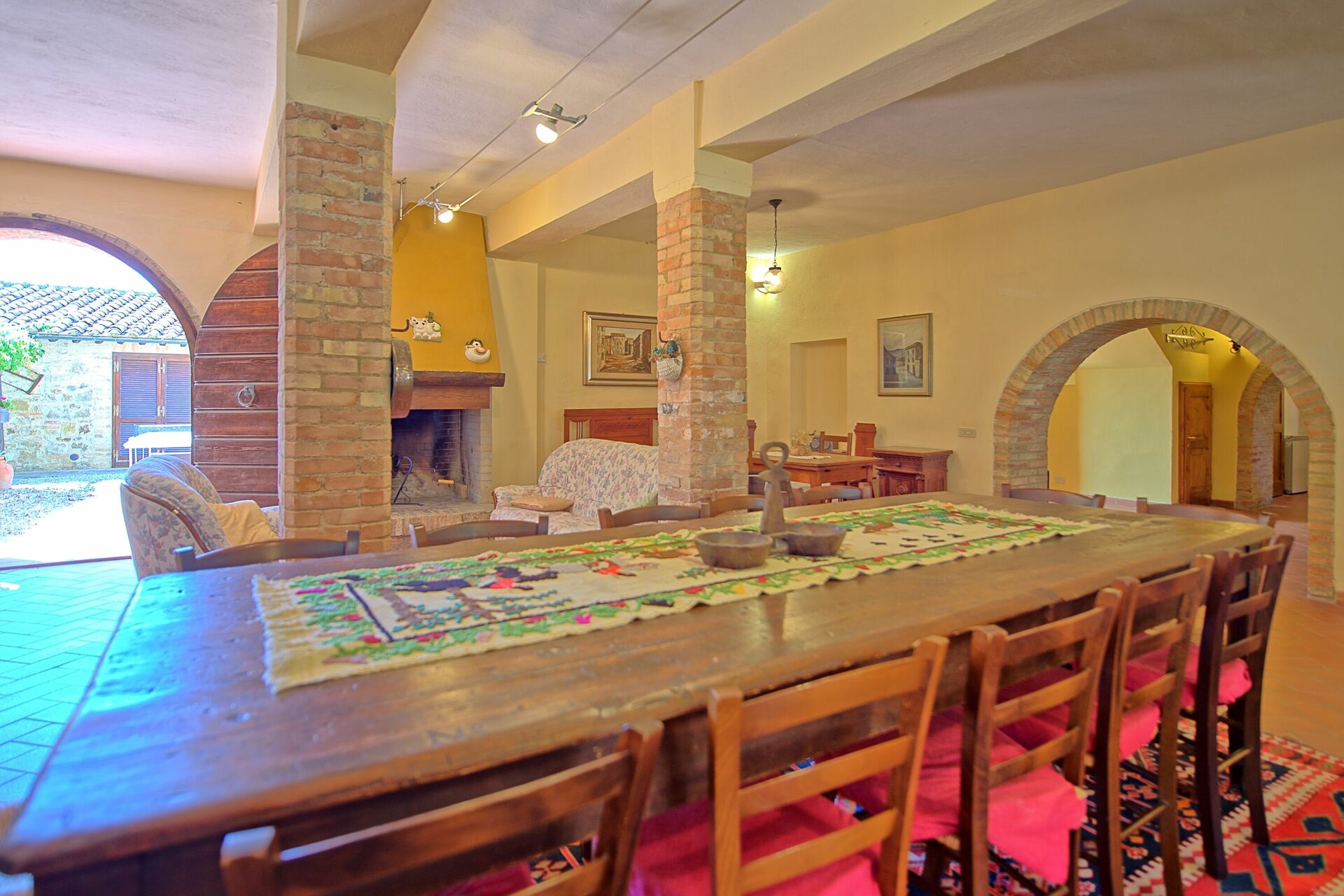 Cerretalta interieur in San Quirico D'orcia