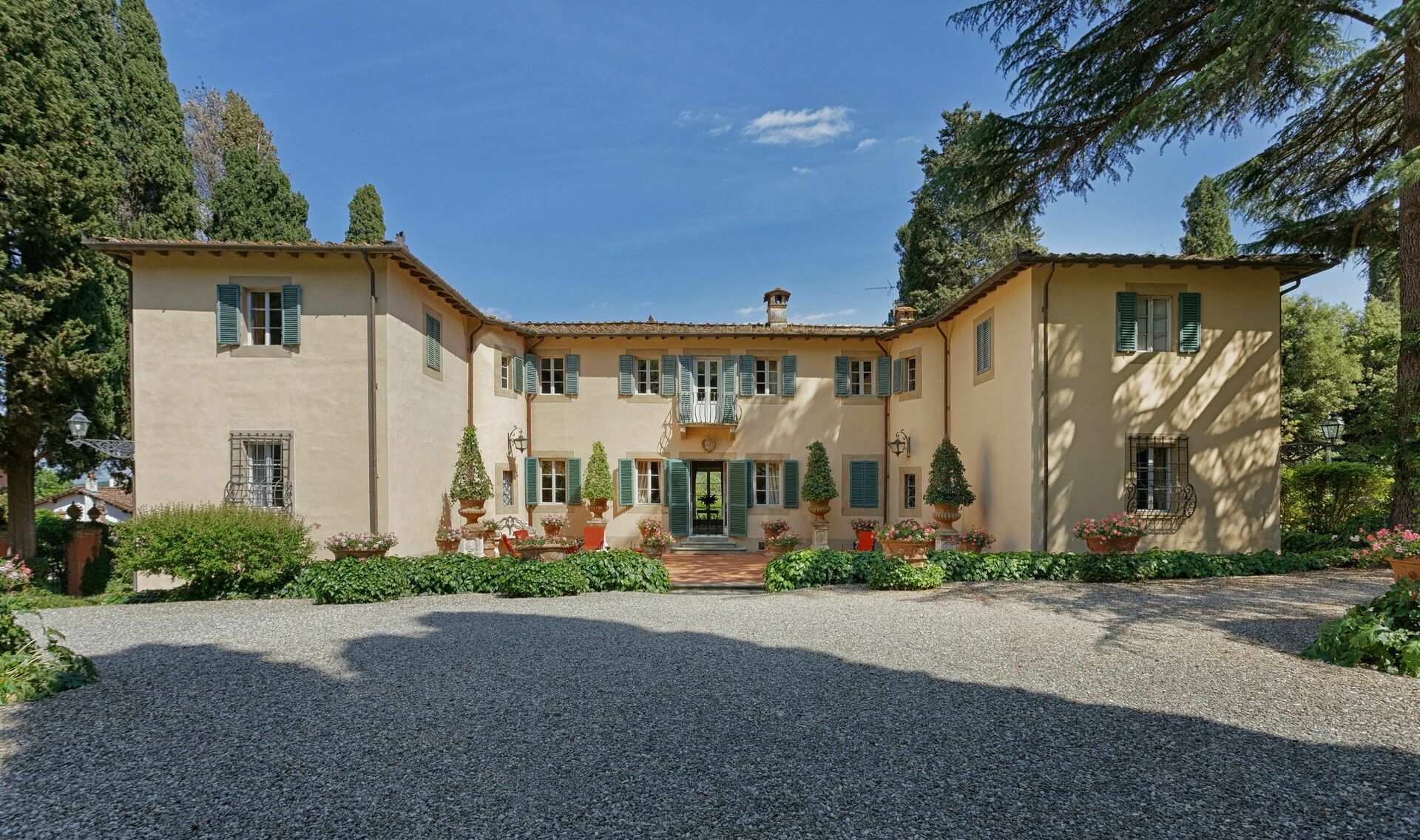 Villa De Ranieri tuin in Lucca