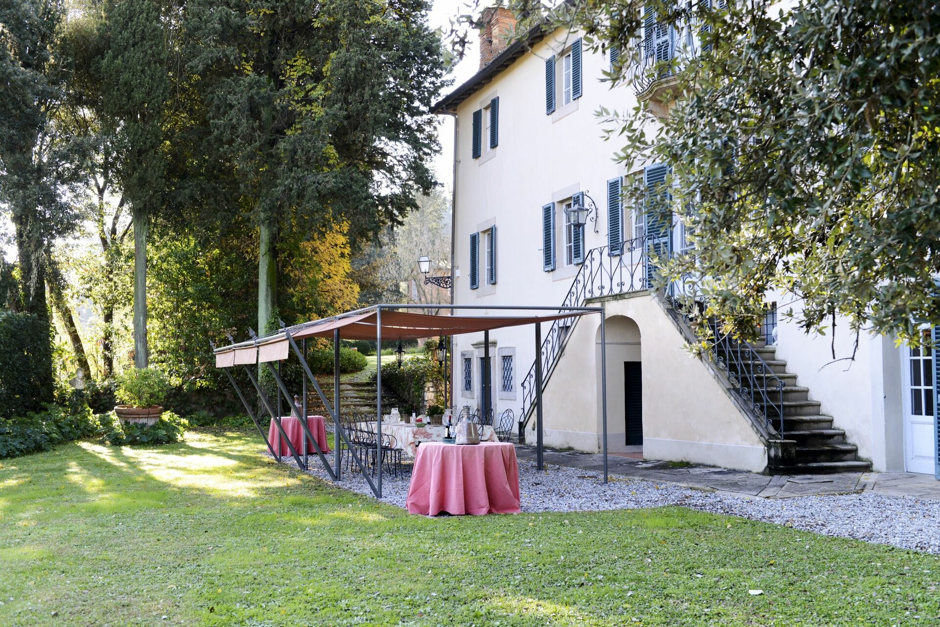 Villa De Ranieri tuin in Lucca