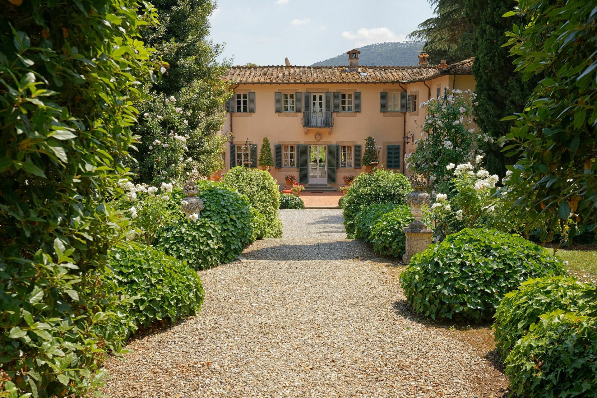 Villa De Ranieri slaapkamer in Lucca