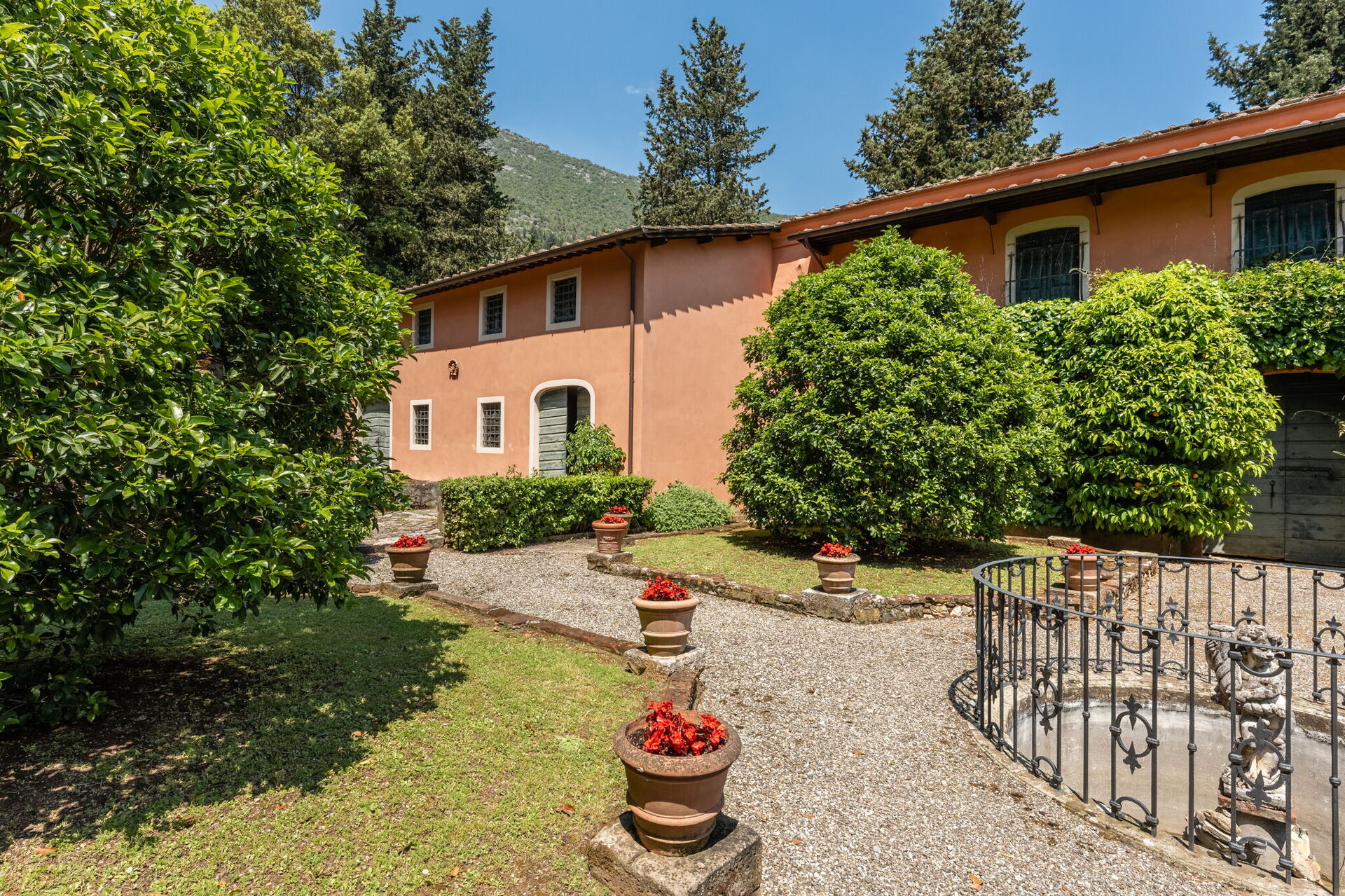 Villa De Ranieri badkamer in Lucca