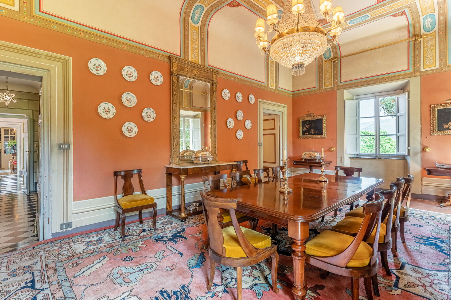 Villa De Ranieri keuken in Lucca