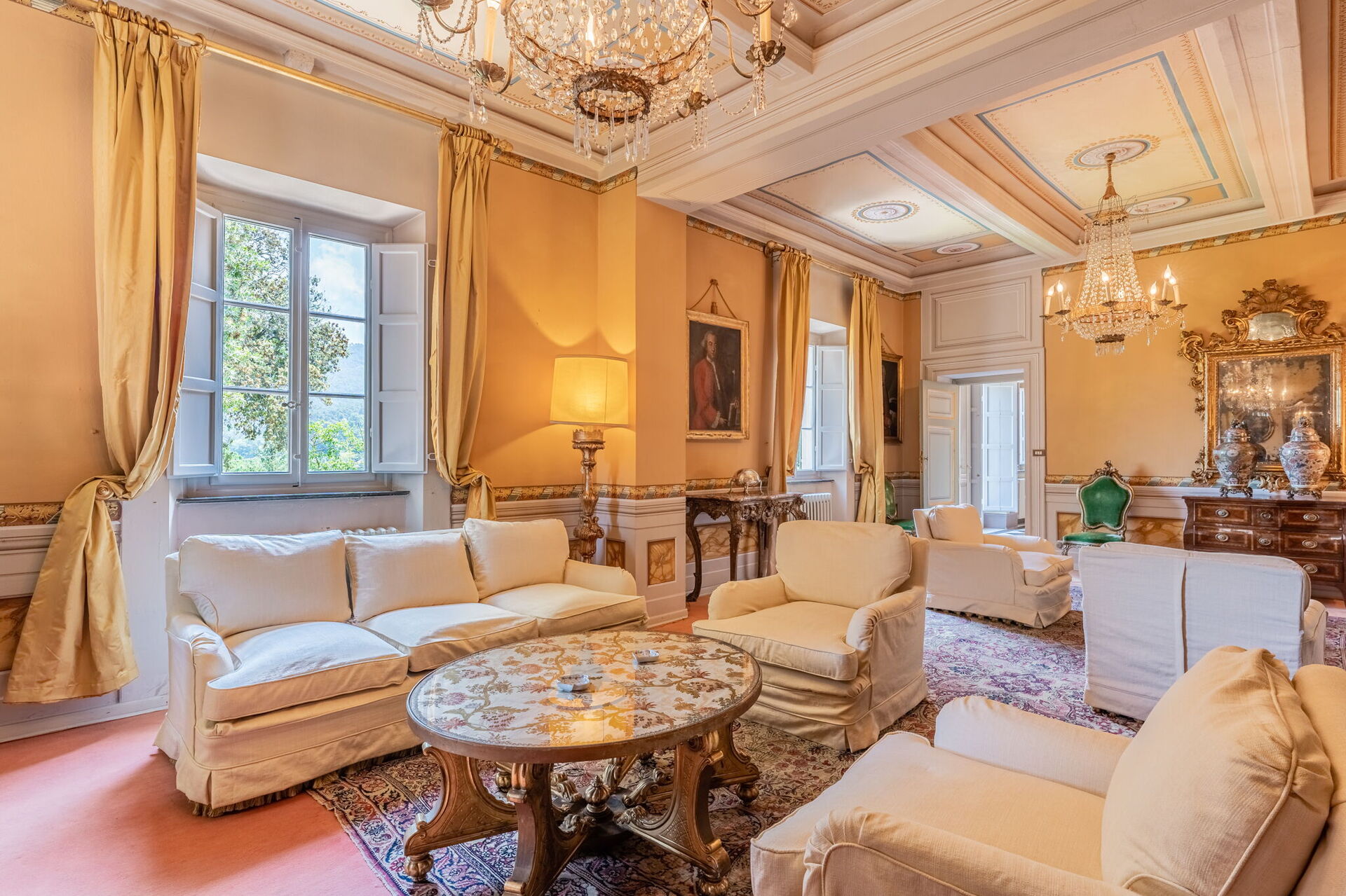 Villa De Ranieri tuin in Lucca