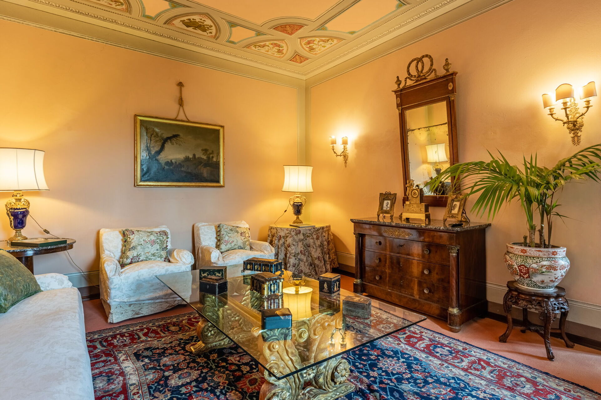 Villa De Ranieri slaapkamer in Lucca