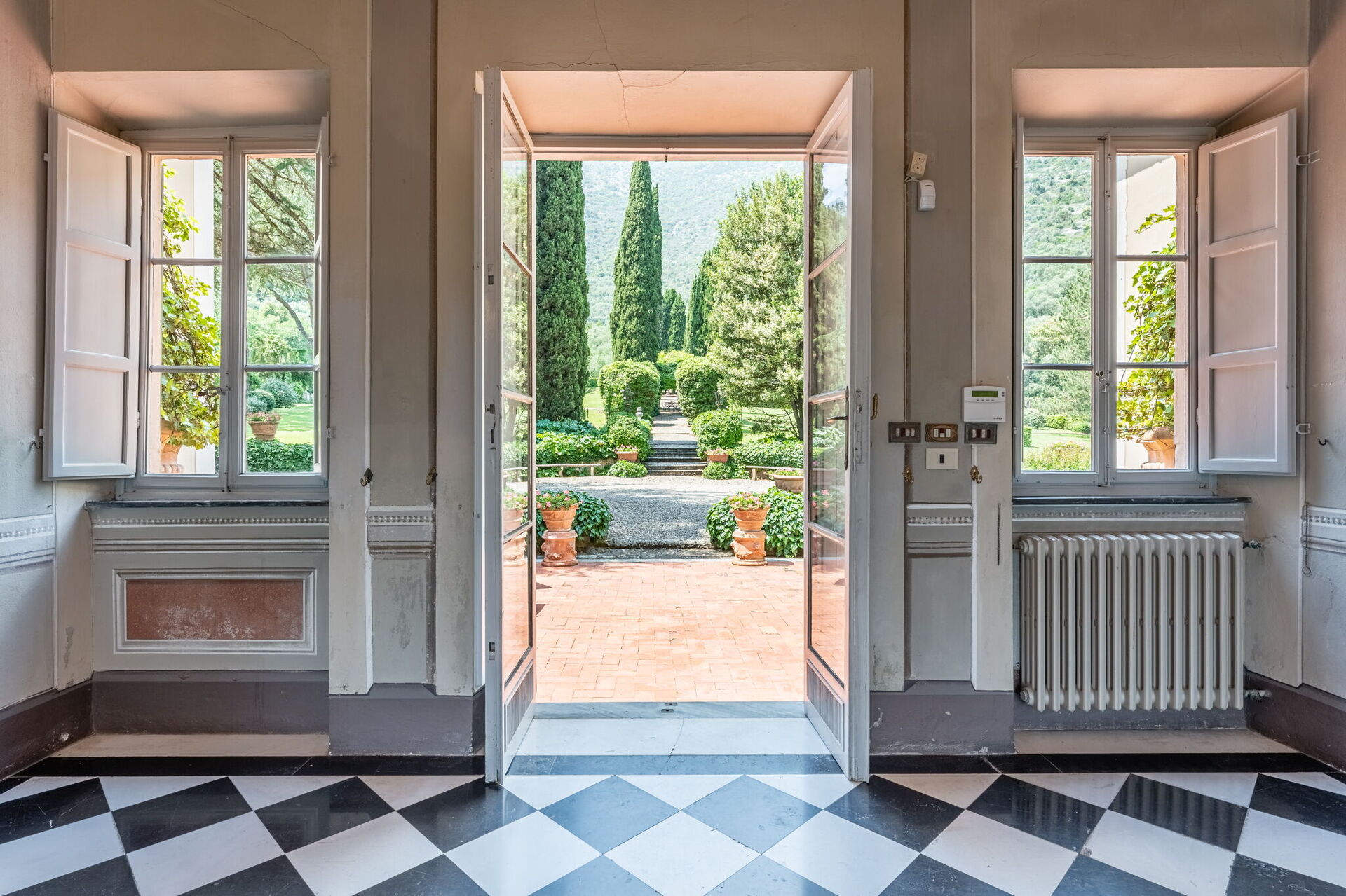 Villa De Ranieri tuin in Lucca