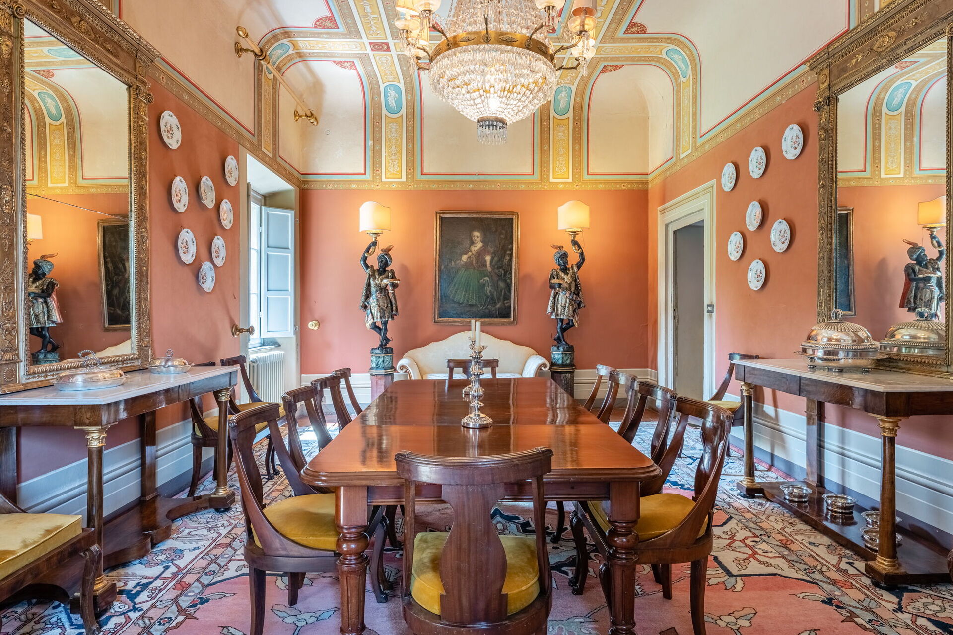 Villa De Ranieri slaapkamer in Lucca