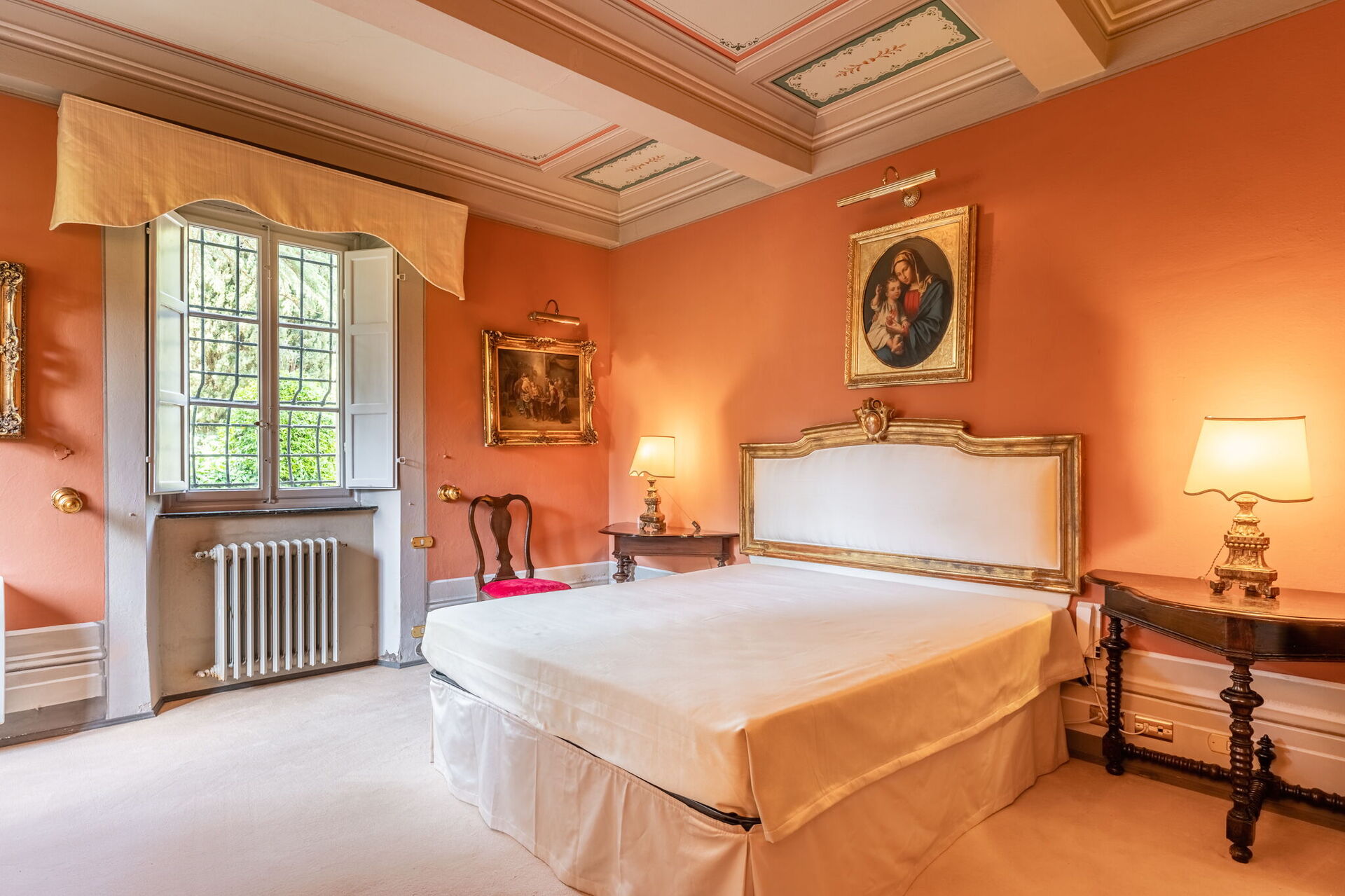 Villa De Ranieri badkamer in Lucca
