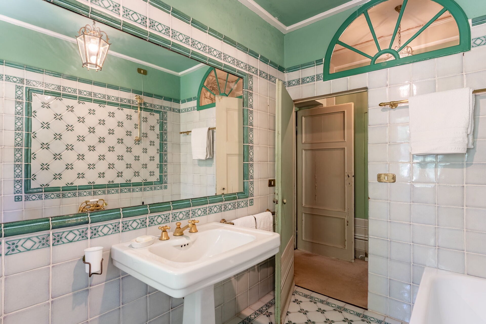 Villa De Ranieri badkamer in Lucca