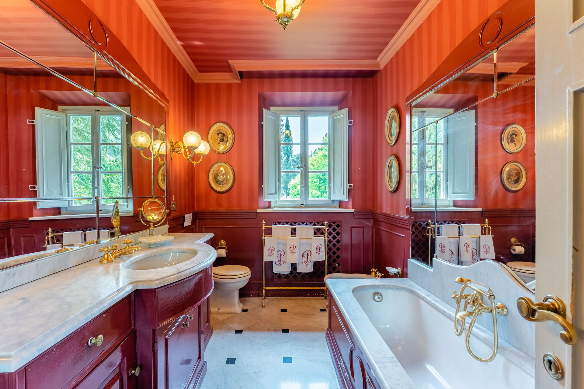 Villa De Ranieri keuken in Lucca