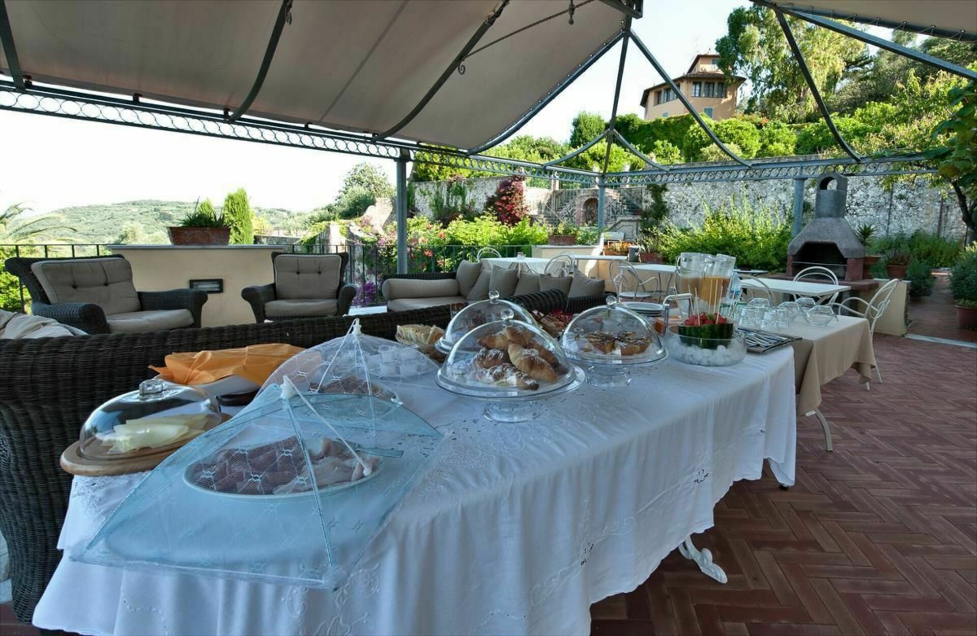 Villa Camaiore slaapkamer in Camaiore