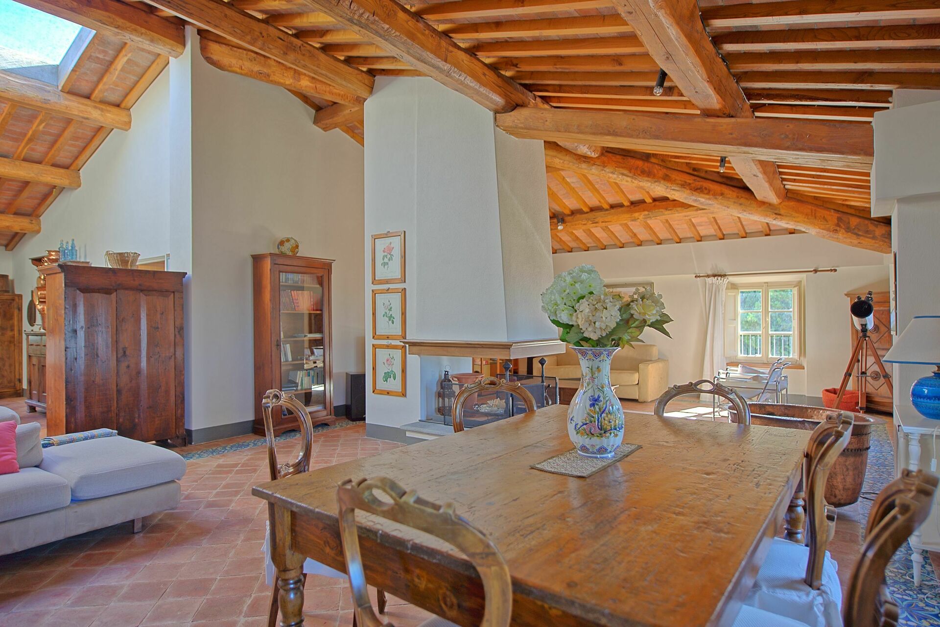 Villa Camaiore slaapkamer in Camaiore