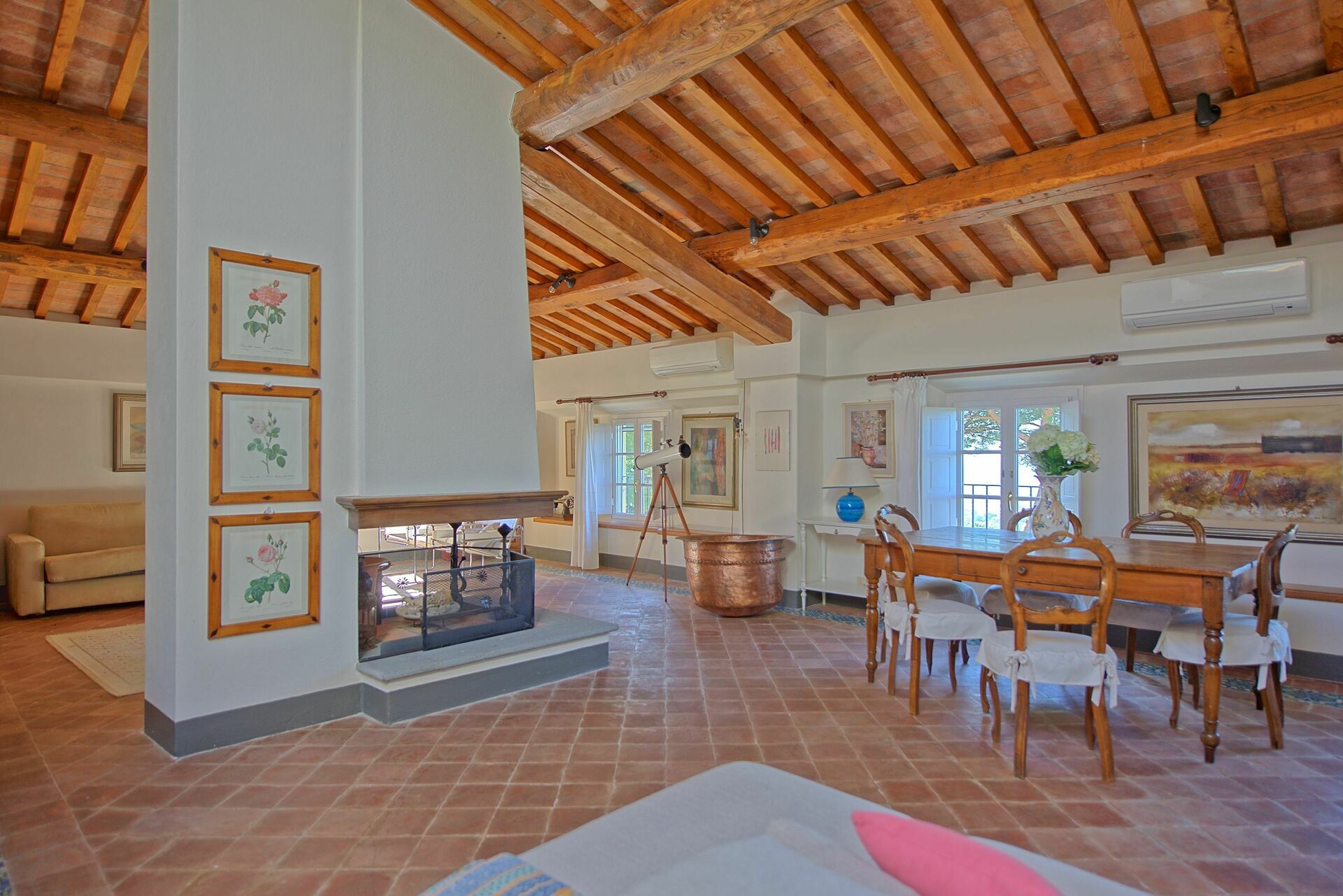 Villa Camaiore badkamer in Camaiore