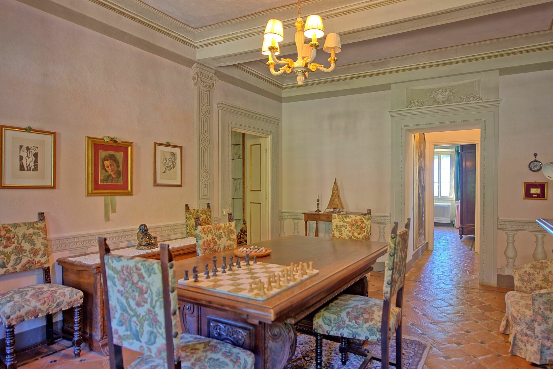 Villa Camaiore slaapkamer in Camaiore