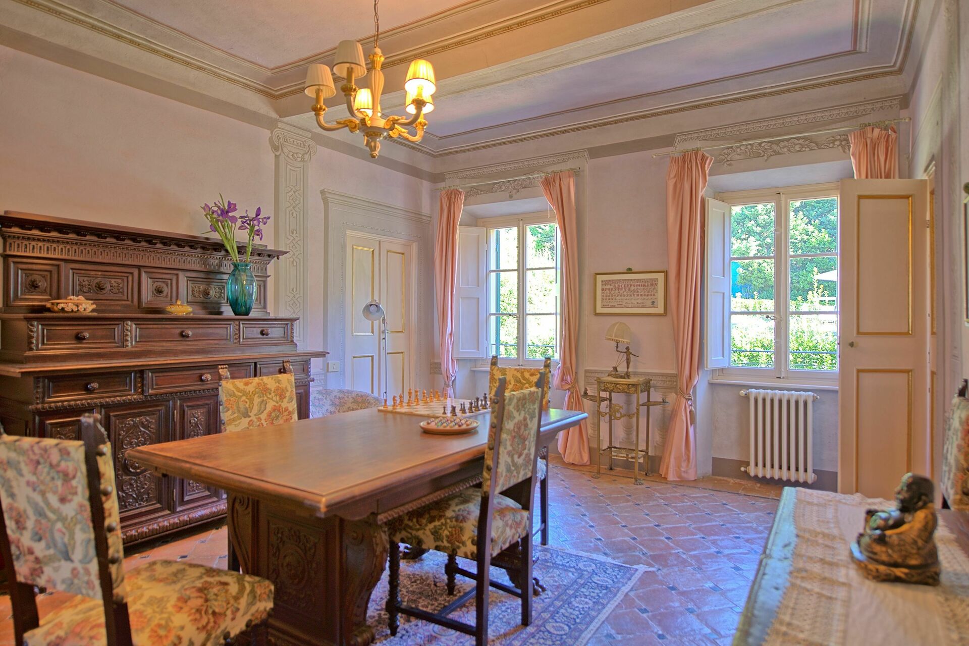Villa Camaiore badkamer in Camaiore