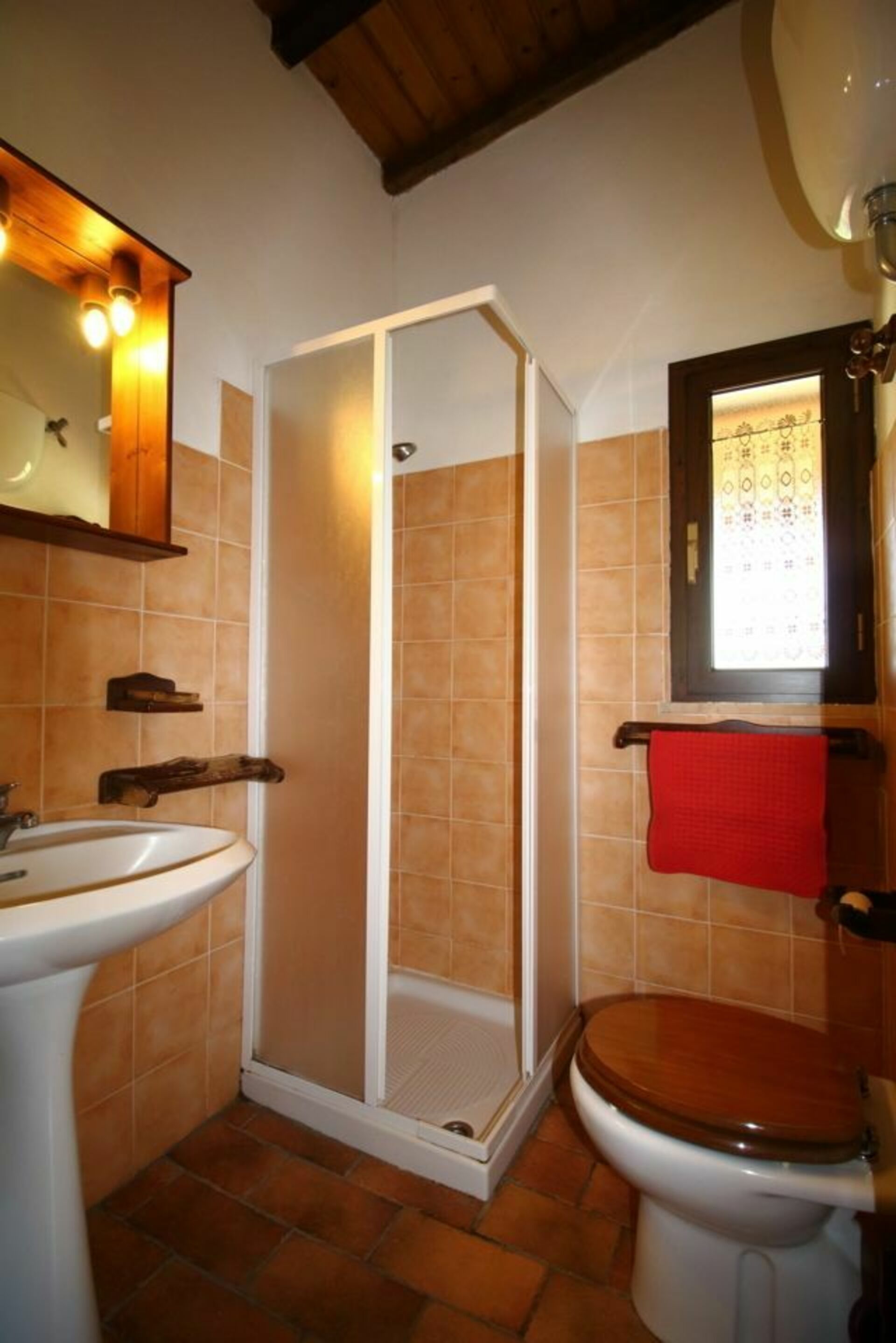 Funghi 1 badkamer in Pitigliano