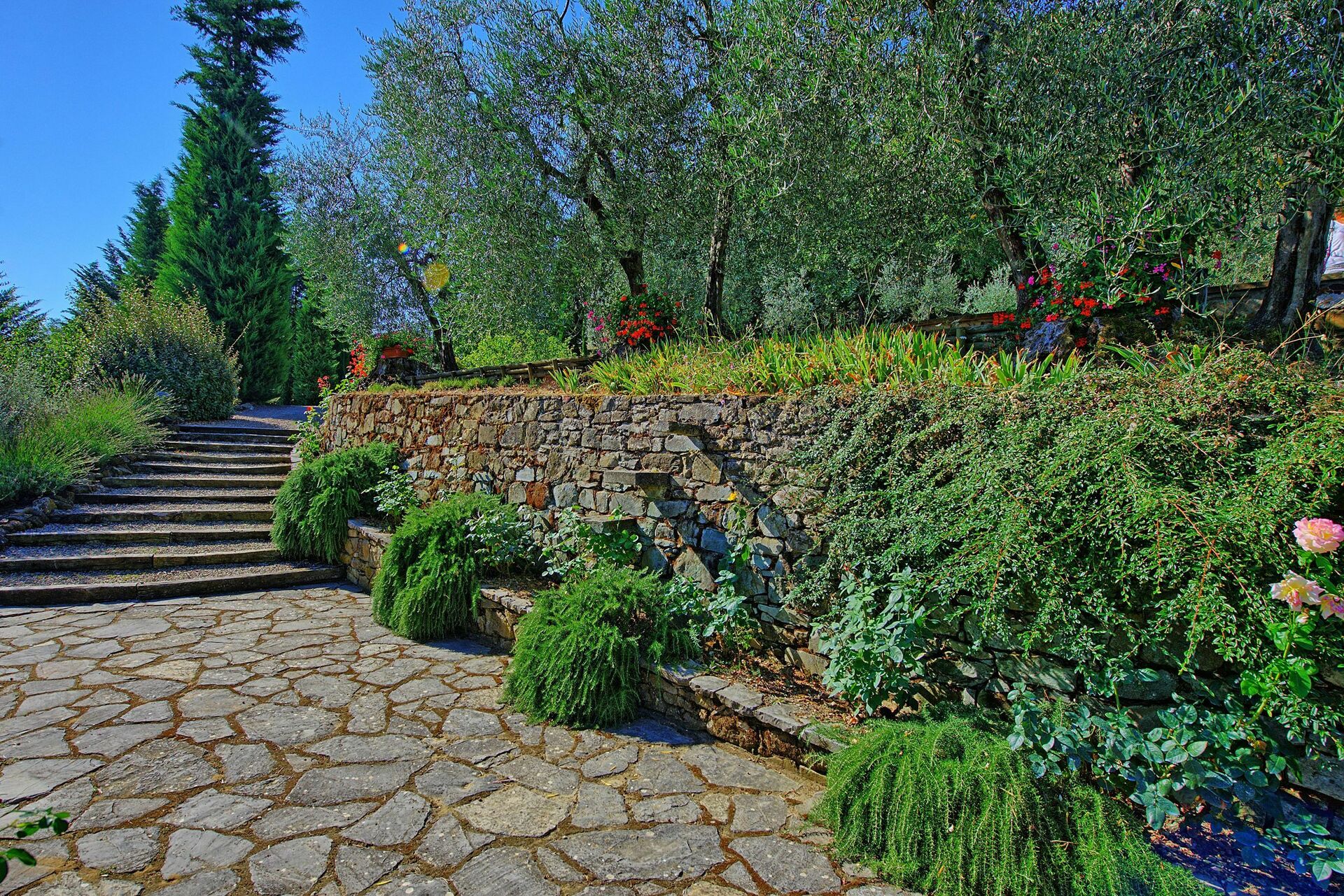 Villa Montalcino keuken in Montalcino