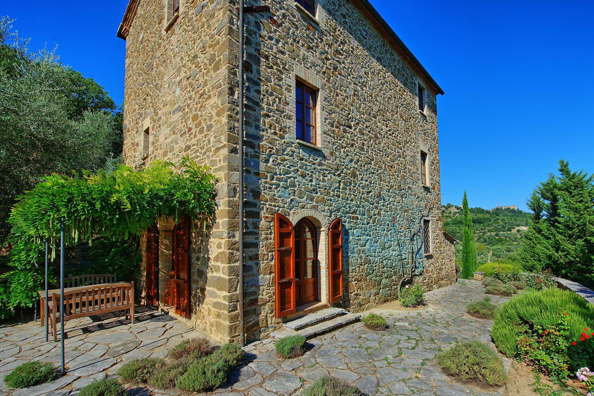 Villa Montalcino interieur in Montalcino