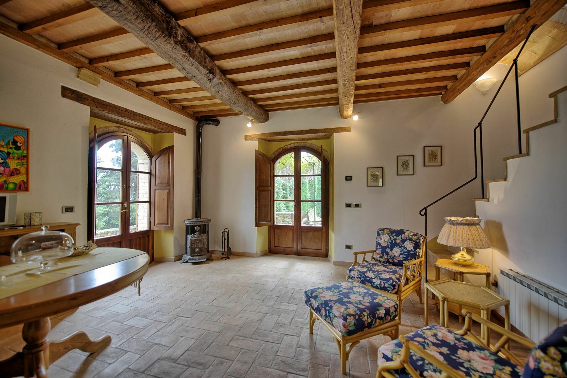 Villa Montalcino badkamer in Montalcino