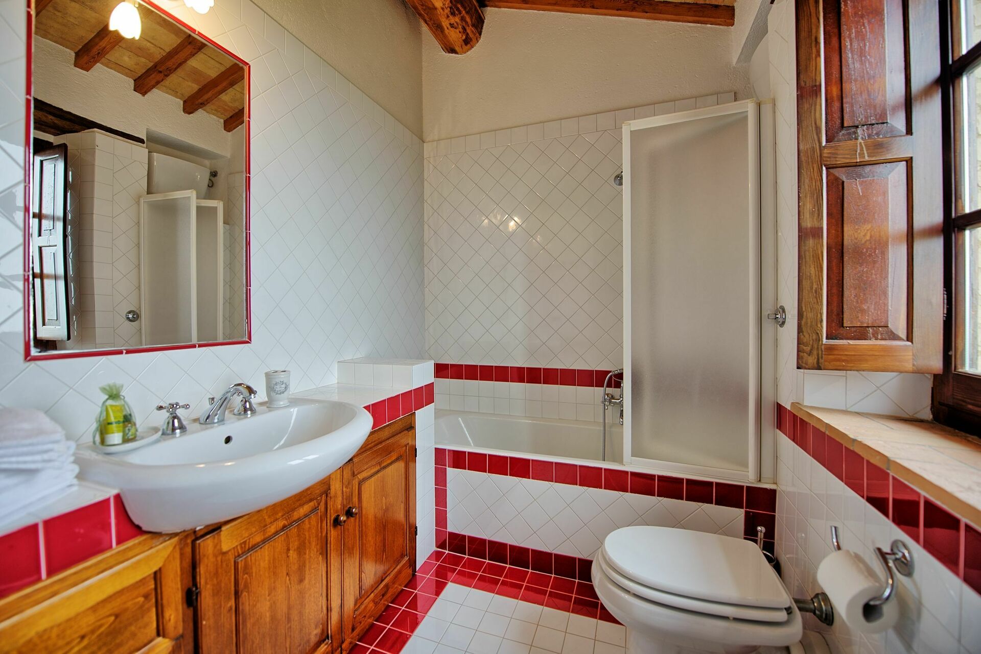 Villa Montalcino keuken in Montalcino