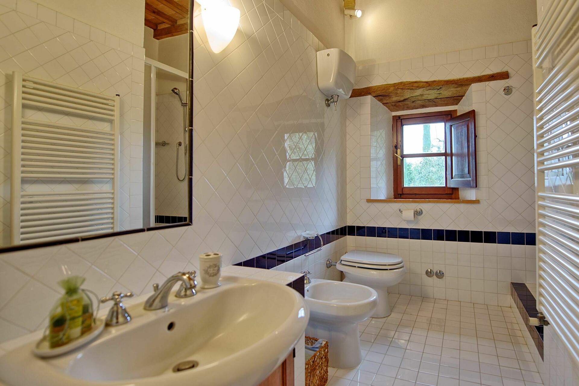 Villa Montalcino tuin in Montalcino