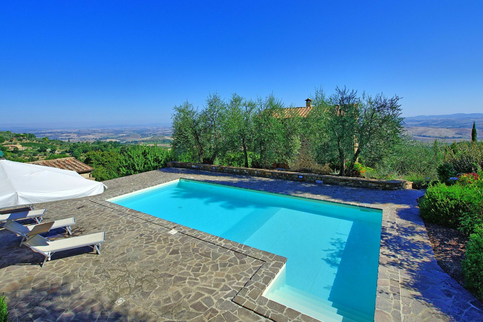 Villa Montalcino keuken in Montalcino