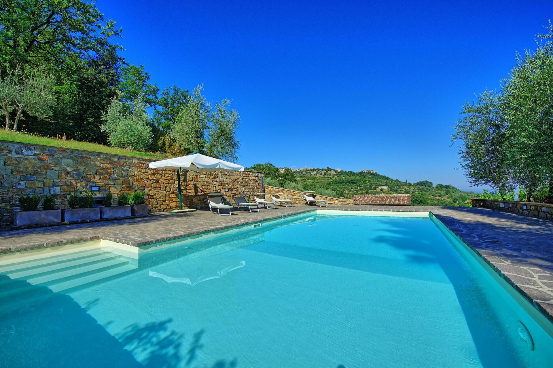 Villa Montalcino interieur in Montalcino