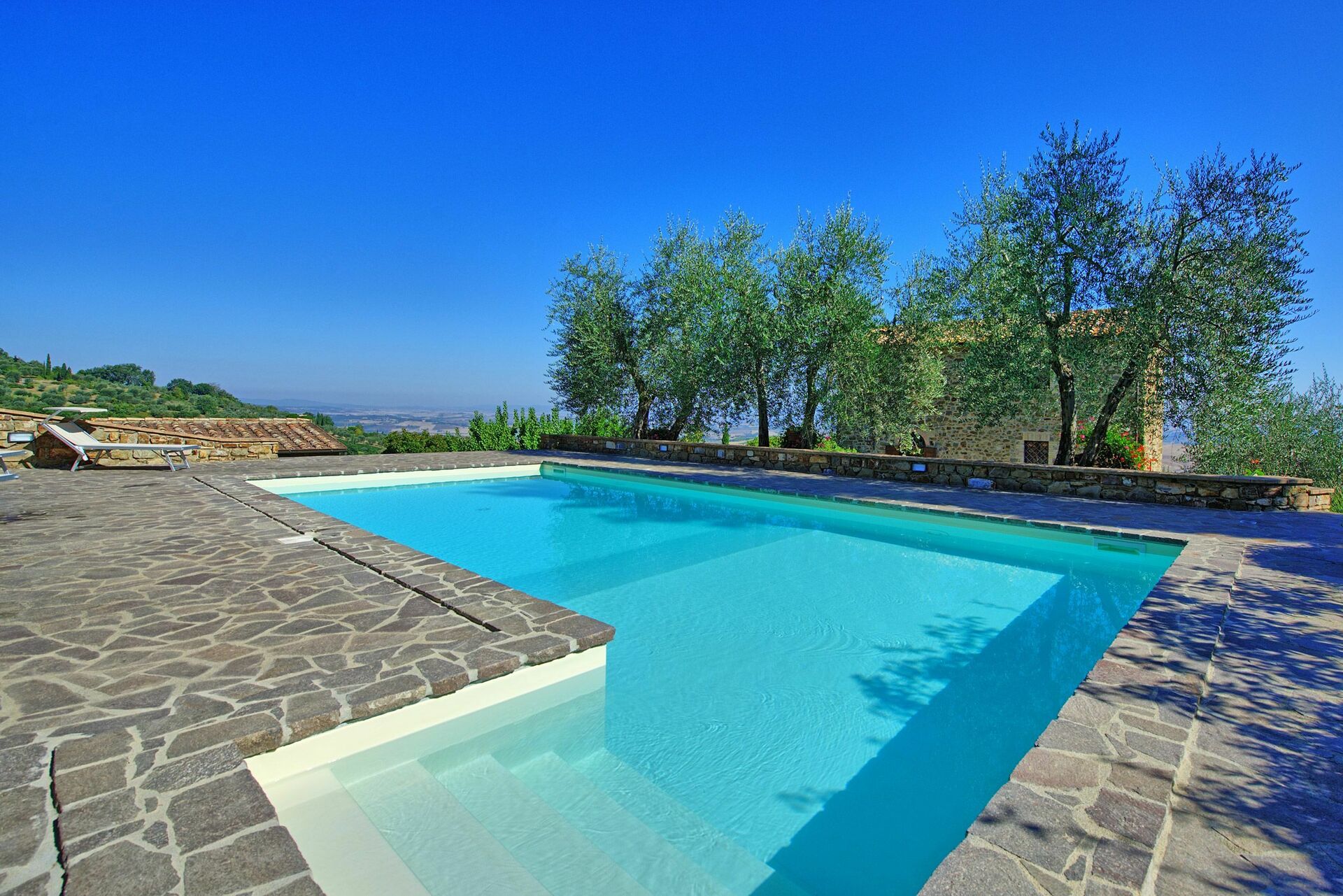 Villa Montalcino keuken in Montalcino