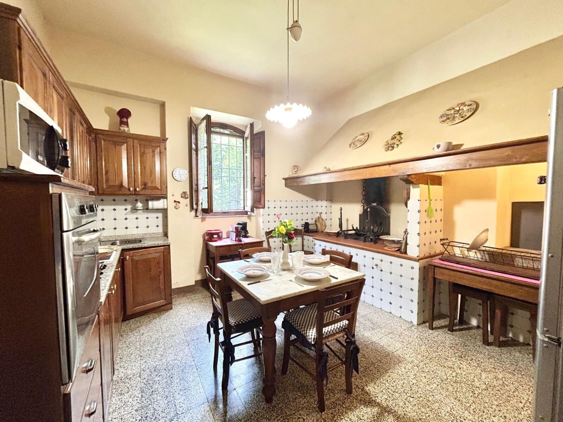 Villa Primula keuken in Cortona