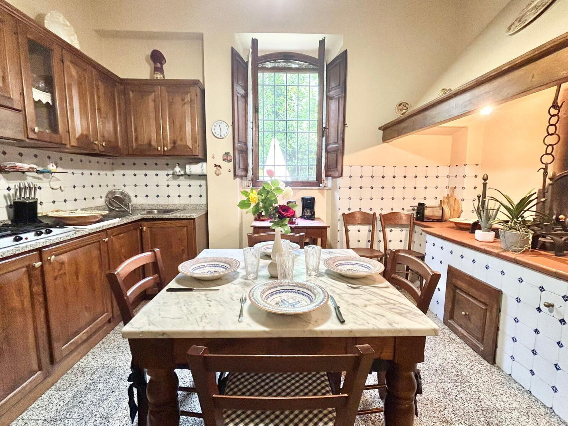 Villa Primula badkamer in Cortona