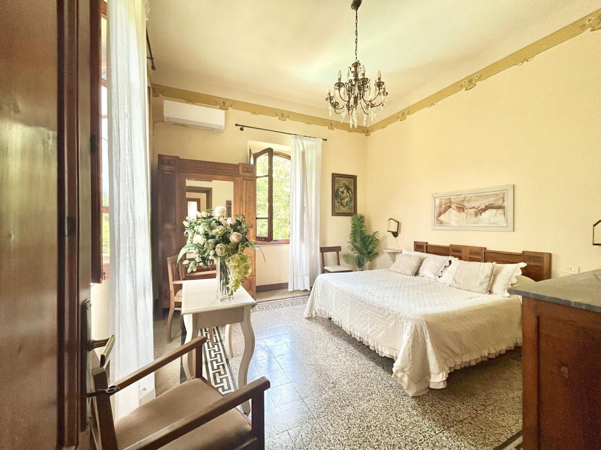 Villa Primula badkamer in Cortona