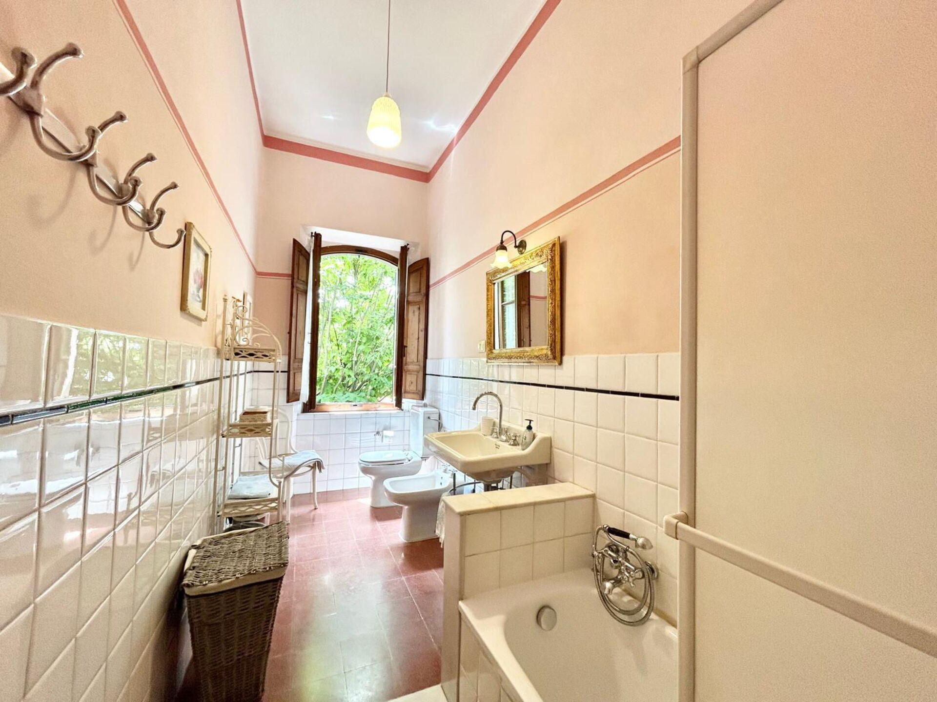 Villa Primula badkamer in Cortona