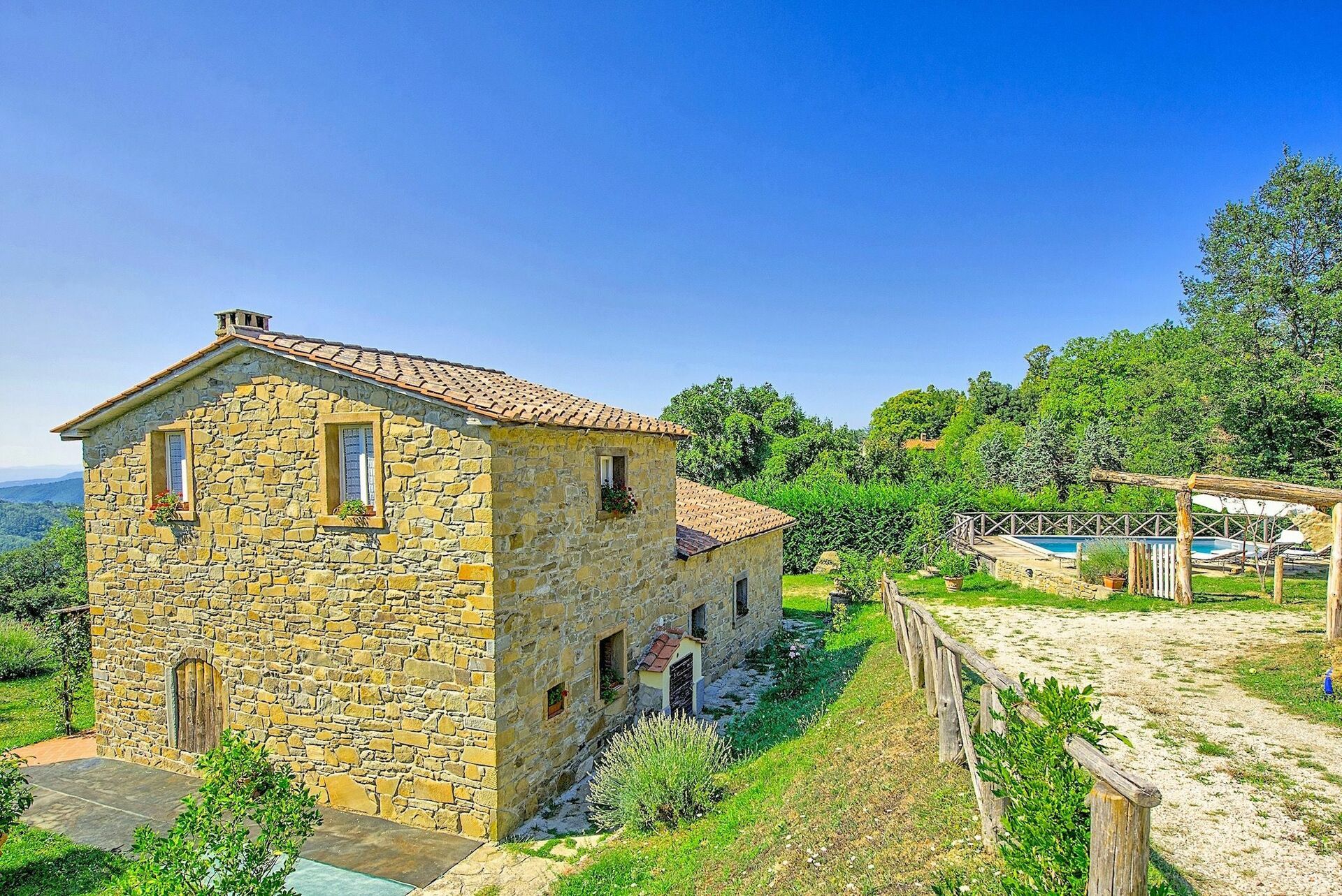 Villa Margherita Uno tuin in Cortona