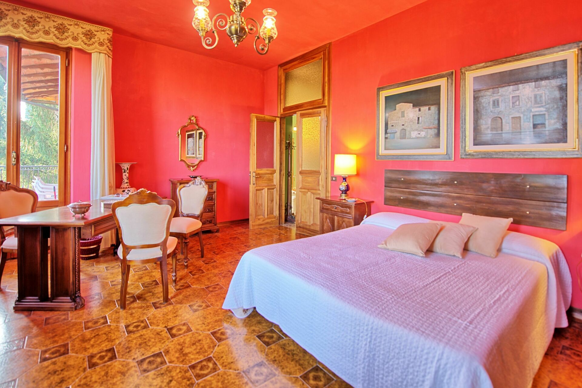 Villa Lauretana tuin in Torrita Di Siena