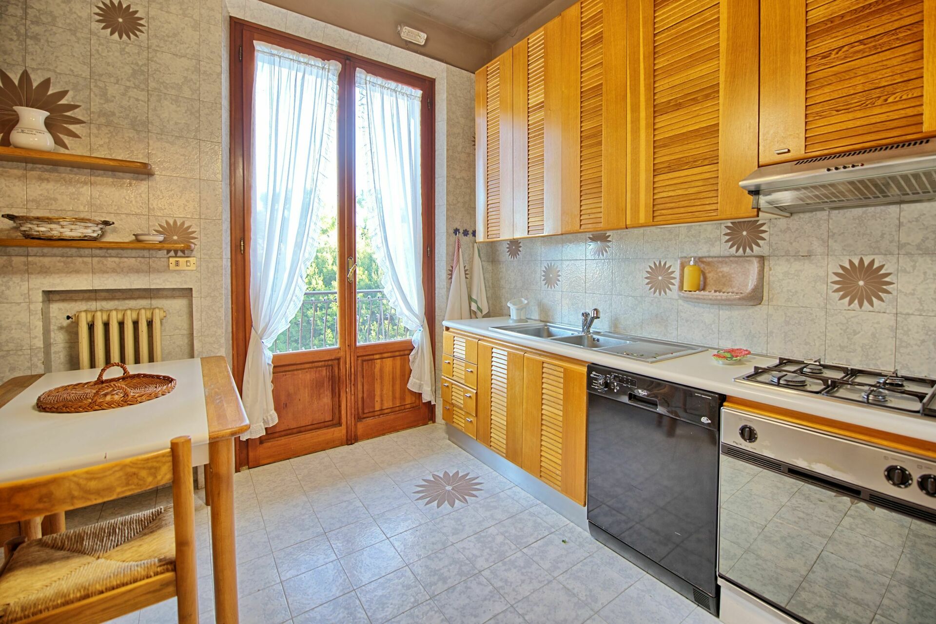 Villa Lauretana keuken in Torrita Di Siena