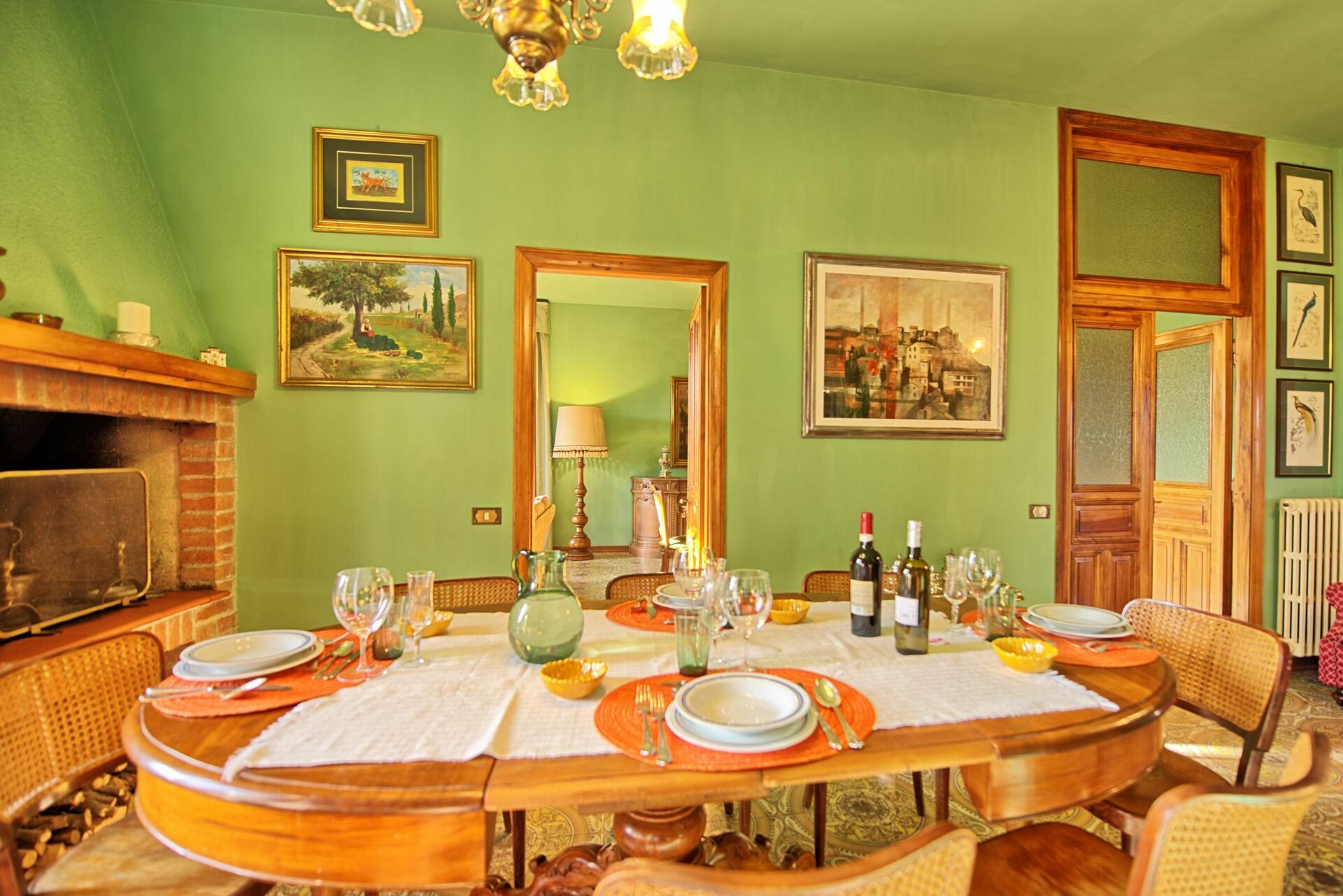 Villa Lauretana tuin in Torrita Di Siena