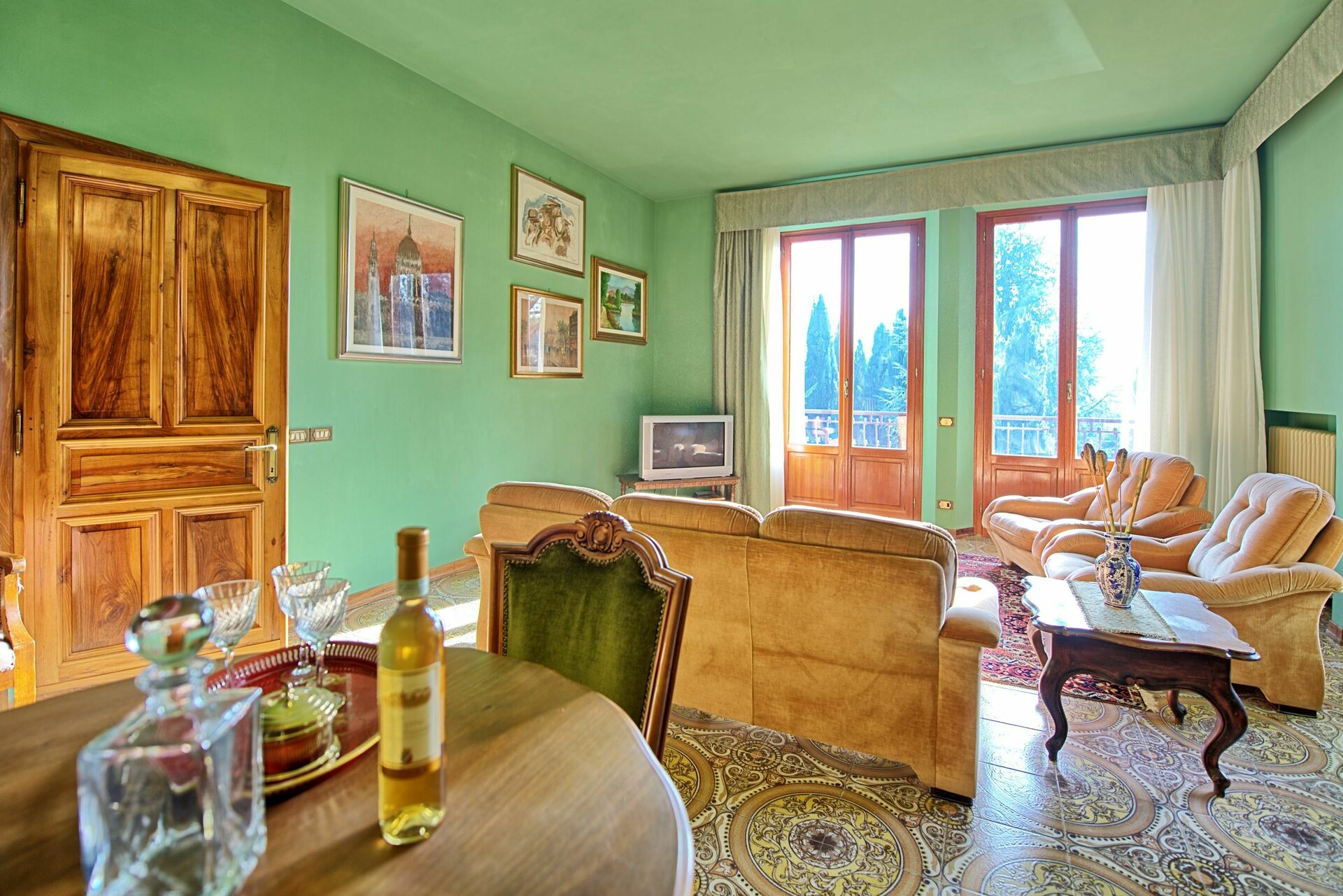 Villa Lauretana keuken in Torrita Di Siena