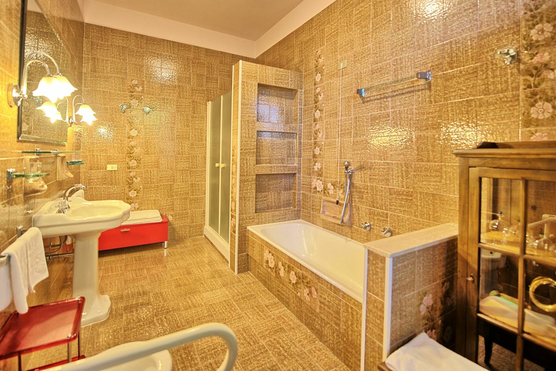 Villa Lauretana slaapkamer in Torrita Di Siena