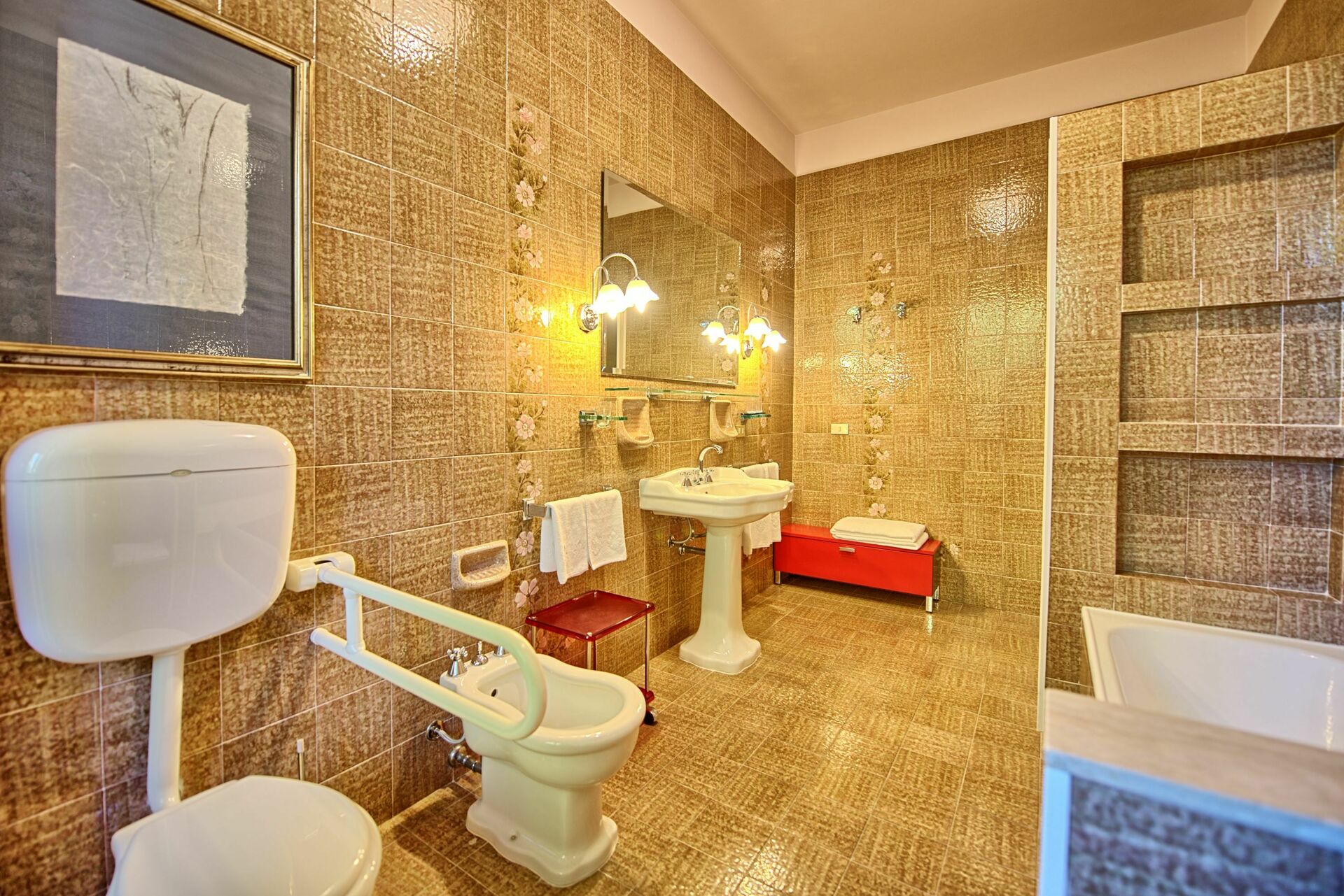 Villa Lauretana keuken in Torrita Di Siena