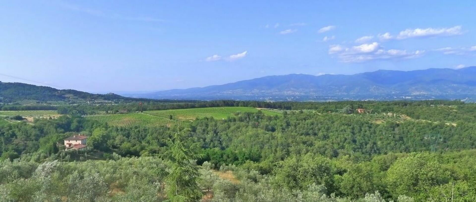 Villa Gaville slaapkamer in Gaville