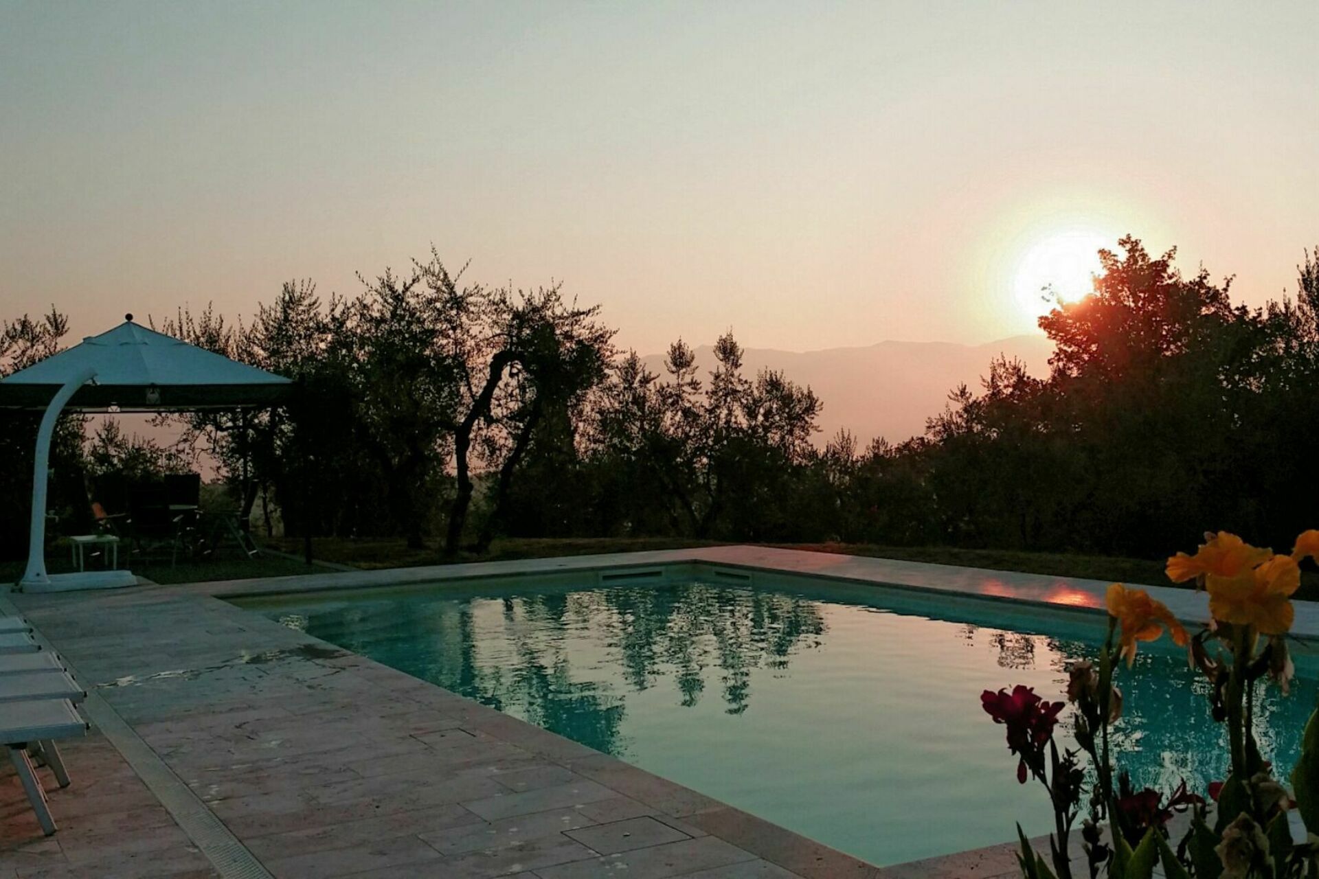 Villa Gaville tuin in Gaville