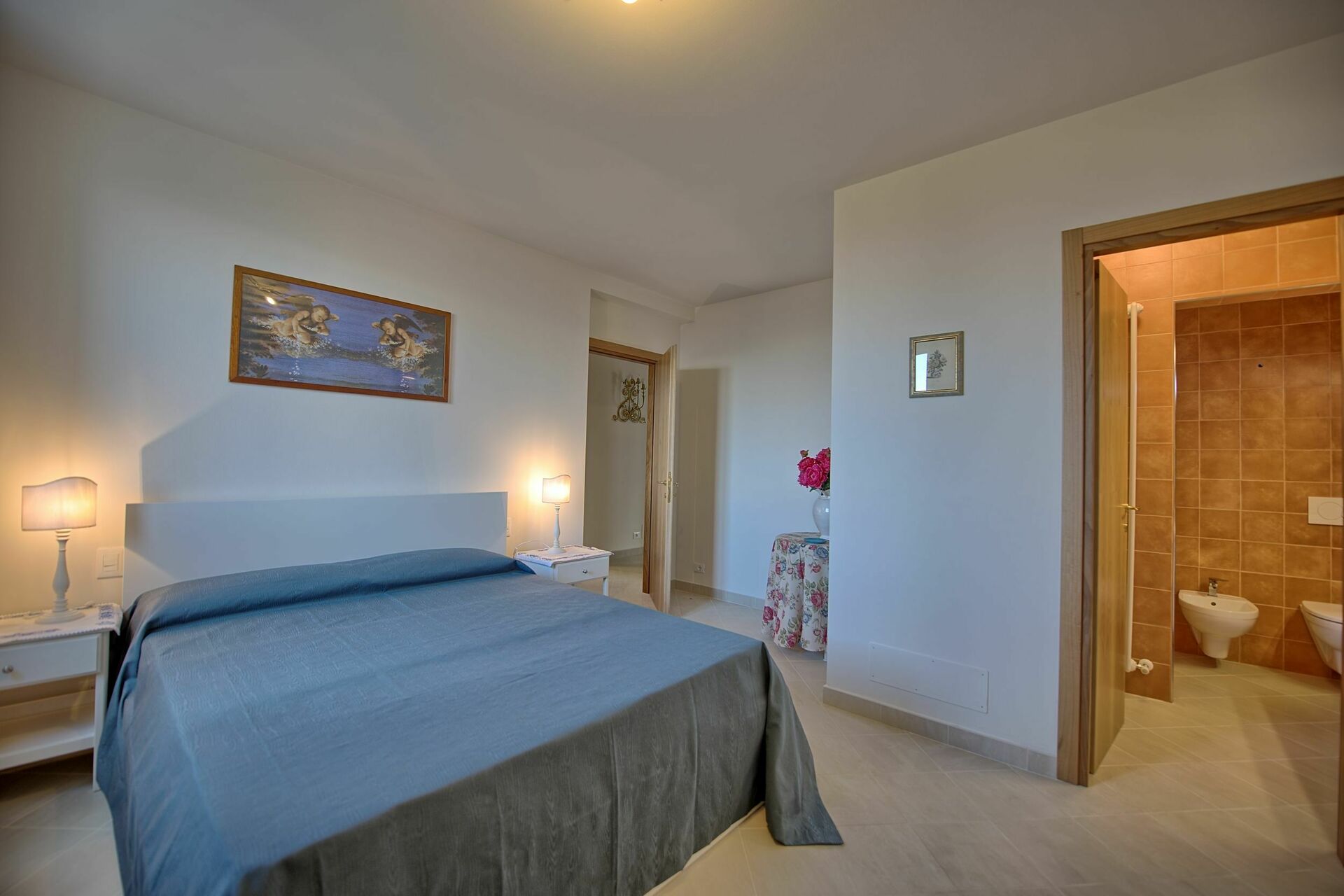 Villa Gaville slaapkamer in Gaville