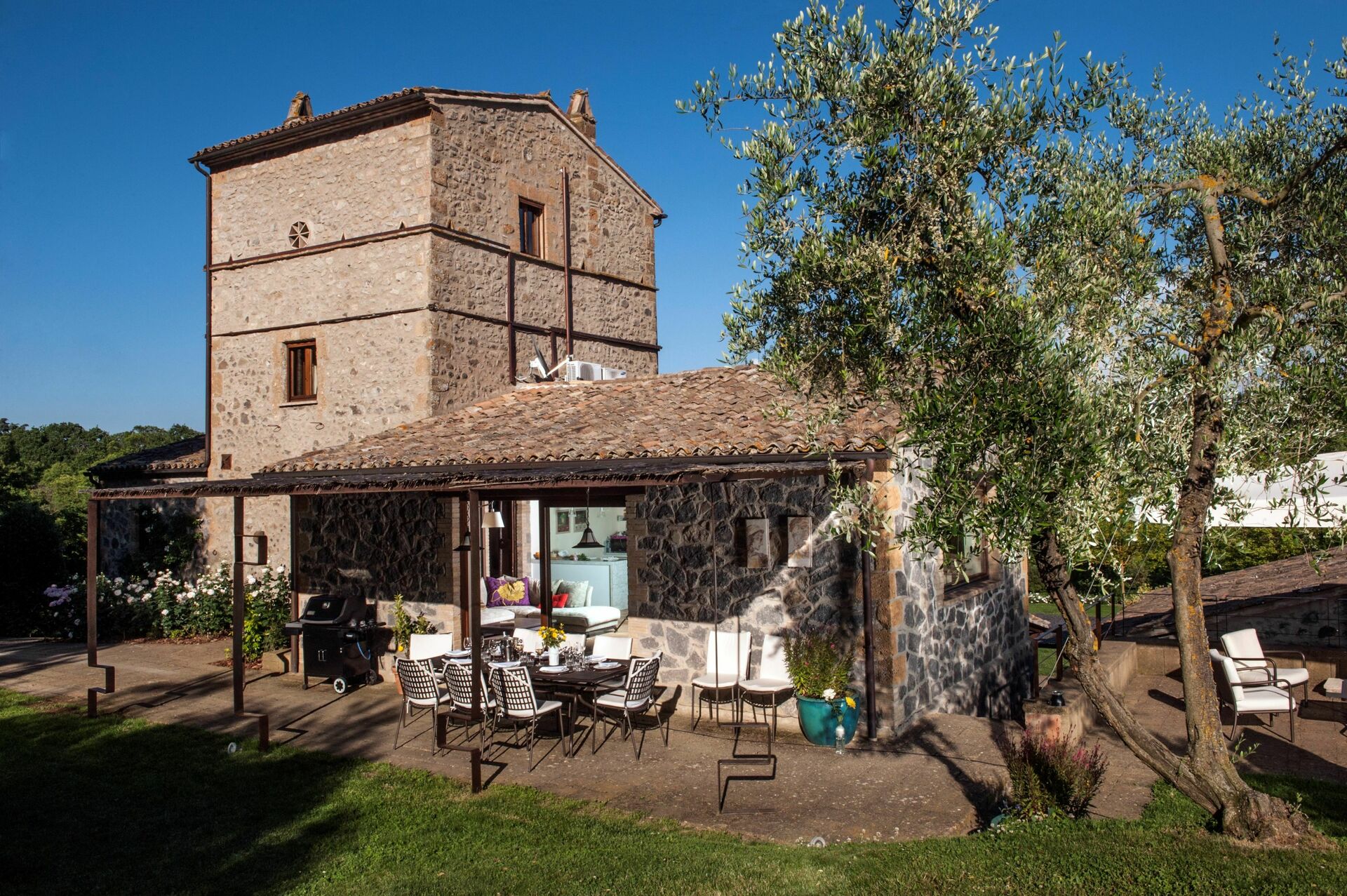 Casale Porano tuin in Porano