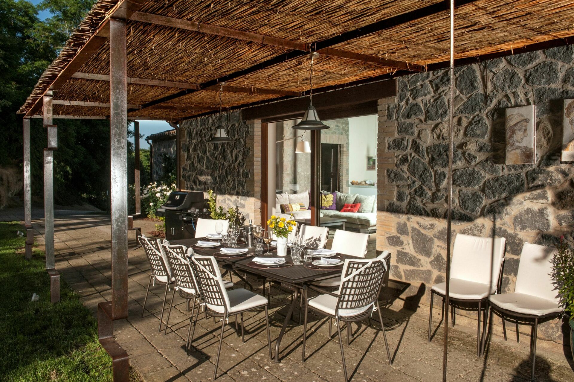 Casale Porano tuin in Porano