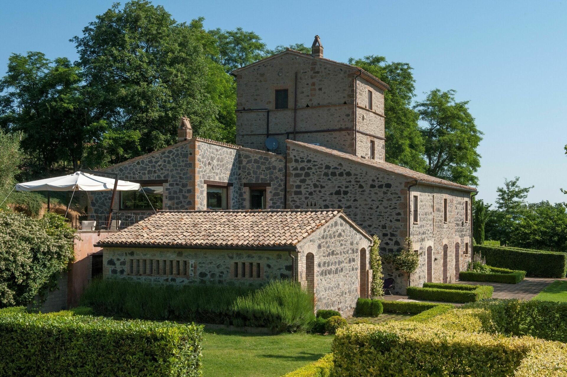 Casale Porano slaapkamer in Porano