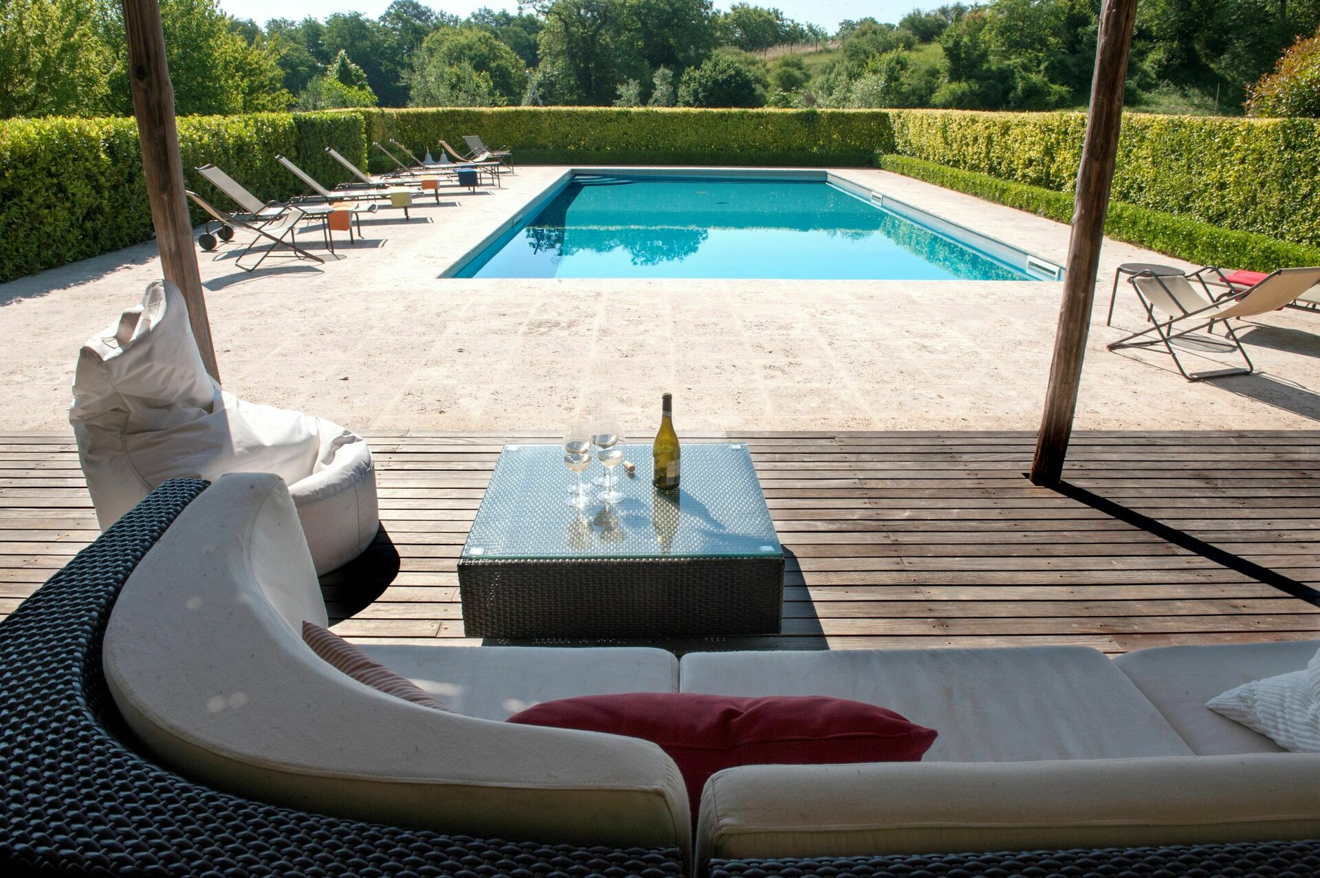 Casale Porano tuin in Porano